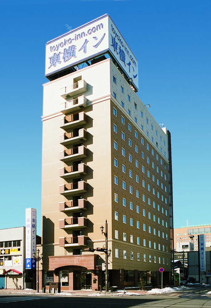Toyoko Inn Hokkaido Kushiro Juji-Gai Esterno foto